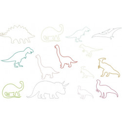 Stickserie -Dinos Doodle